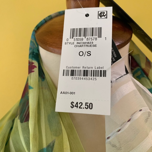 INC International Concepts Sarong /Scarf - Picture 8 of 10